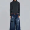 Sudadera con capucha de canalé «Dornan»