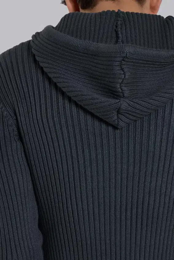 Sudadera con capucha de canalé «Dornan»