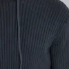 Sudadera con capucha de canalé «Dornan»