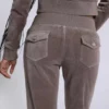 Pantalones de terciopelo de estilo militar Cavalier
