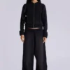 Sudadera con capucha «Military Monster» negra
