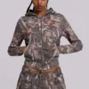 Sudadera con capucha «Mini Monster Hoodie» con estampado de camuflaje «Woodland»
