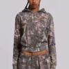 Sudadera con capucha «Mini Monster Hoodie» con estampado de camuflaje «Woodland»