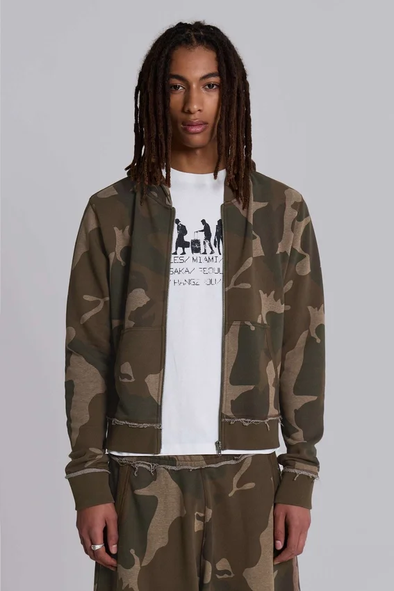 Sudadera con capucha «Mini Monster Hoodie» de camuflaje