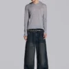 Vaqueros Colossus Jeans azul medio con efecto slub