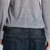 Sudadera con capucha «Mist» en gris jaspeado