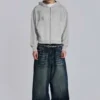 Sudadera con capucha «Monster Hoodie» con tachuelas de LDN