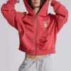 Sudadera con capucha «Monster Hoodie» desgastada