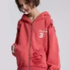 Sudadera con capucha «Monster Hoodie» desgastada