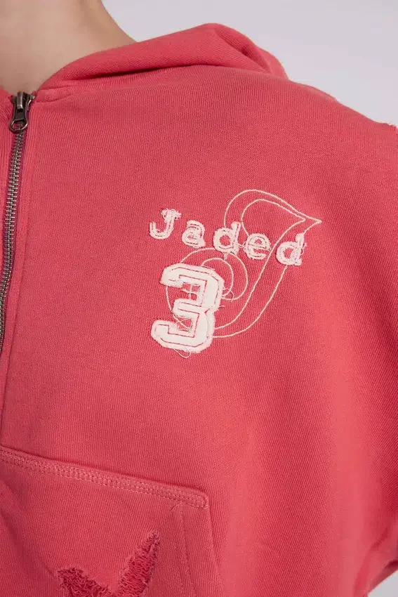 Sudadera con capucha «Monster Hoodie» desgastada