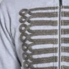 Sudadera con capucha «Monster Hoodie» en gris jaspeado