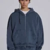 Sudadera con capucha «Monster Hoodie» holgada y deportiva azul