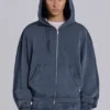 Sudadera con capucha «Monster Hoodie» holgada y deportiva azul