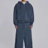 Sudadera con capucha «Monster Hoodie» holgada y deportiva azul