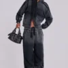 Sudadera con capucha «Monster Hoodie» holgada y deportiva en gris