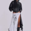Sudadera con capucha «Monster Hoodie» holgada y deportiva en gris