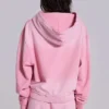 Sudadera con capucha «Monster Hoodie» holgada y deportiva en rosa