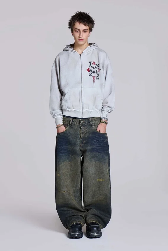 Sudadera con capucha oversize «Save Me»