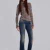 Sudadera con capucha Stripe Mist