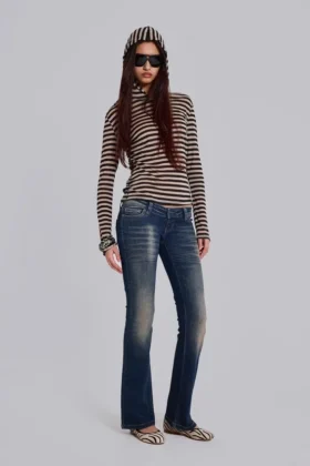 Sudadera con capucha Stripe Mist