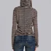 Sudadera con capucha Stripe Mist