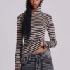 Sudadera con capucha Stripe Mist