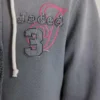 Sudadera con capucha y cremallera «Cleo Graphic»
