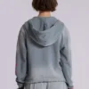Sudadera con capucha y cremallera «Cleo Graphic»