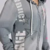 Sudadera con capucha y cremallera «Cleo Graphic»