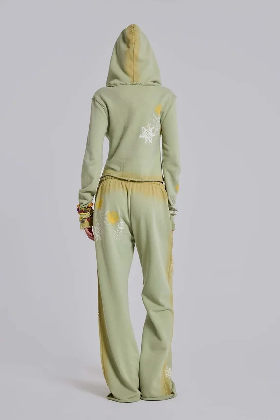 Pantalones de chándal holgados y acampanados Cleo Sunfade