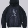 Sudadera con capucha y emblema