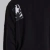 Sudadera con capucha y parche «Devoted» negra
