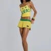 Mini pantalones cortos Amerela Airtex
