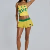 Mini pantalones cortos Amerela Airtex