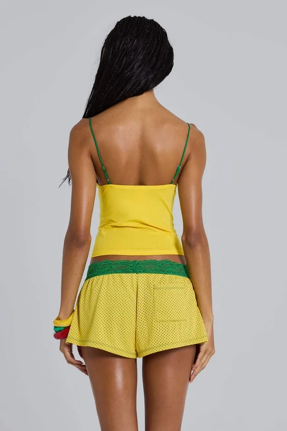 Mini pantalones cortos Amerela Airtex