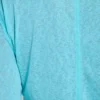 Top de manga larga «Turquoise Mist»