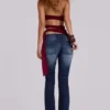 Top halter con abalorios Etta