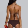 Top halter con piedras Aplite