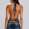 Top halter Cosima