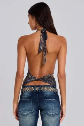 Top halter Cosima