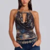 Top halter Cosima