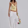 Pantalones abullonados con botones «Livara»