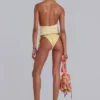 Top halter de ganchillo con abalorios Zelya