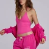 Top halter Kayla en rosa