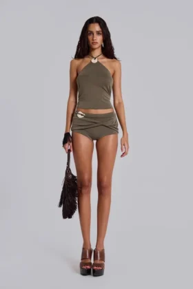Top halter retorcido Kireza