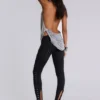Top halter sin espalda con botones «Alisia»