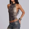Top sin espalda Croc Zene