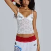 Top tipo camisola con encaje Kickoff