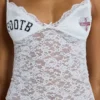 Top tipo camisola con encaje Kickoff