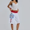 Top tipo camisola con encaje Kickoff